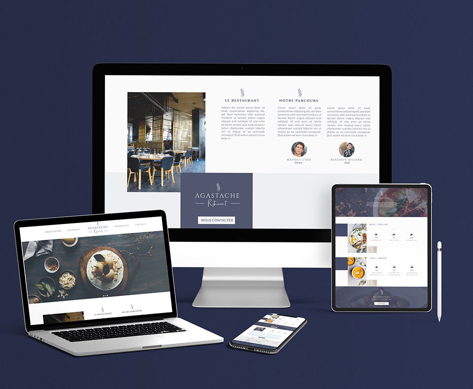 communication des restaurants : Création d'un site web attractif et responsive adapté à tous les écrans