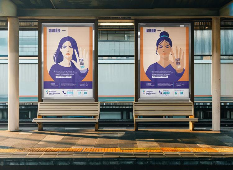 communication association accompagnement pour la Maison des Femmes de Lyon